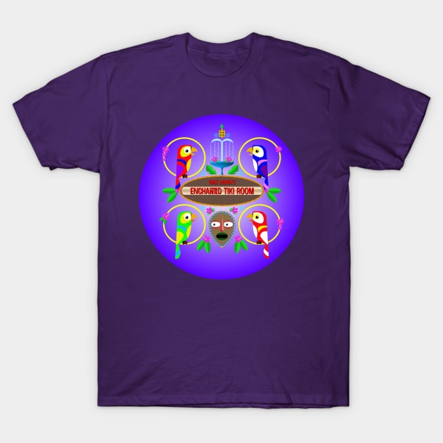 The Tiki Tiki Tiki Tiki Room T-Shirt by Gartdog